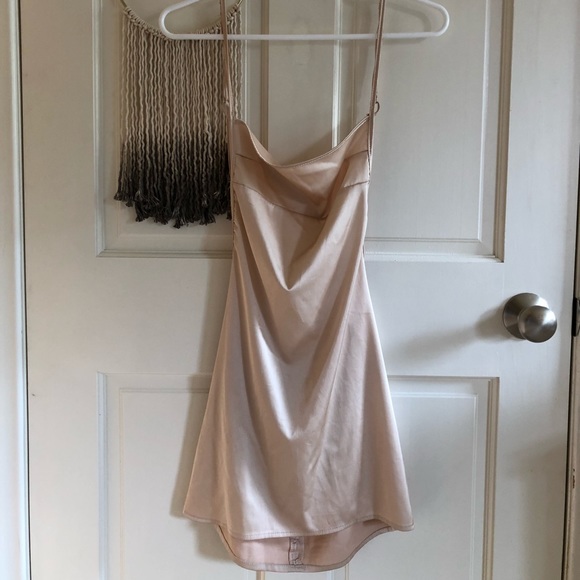 brandy melville satin dress